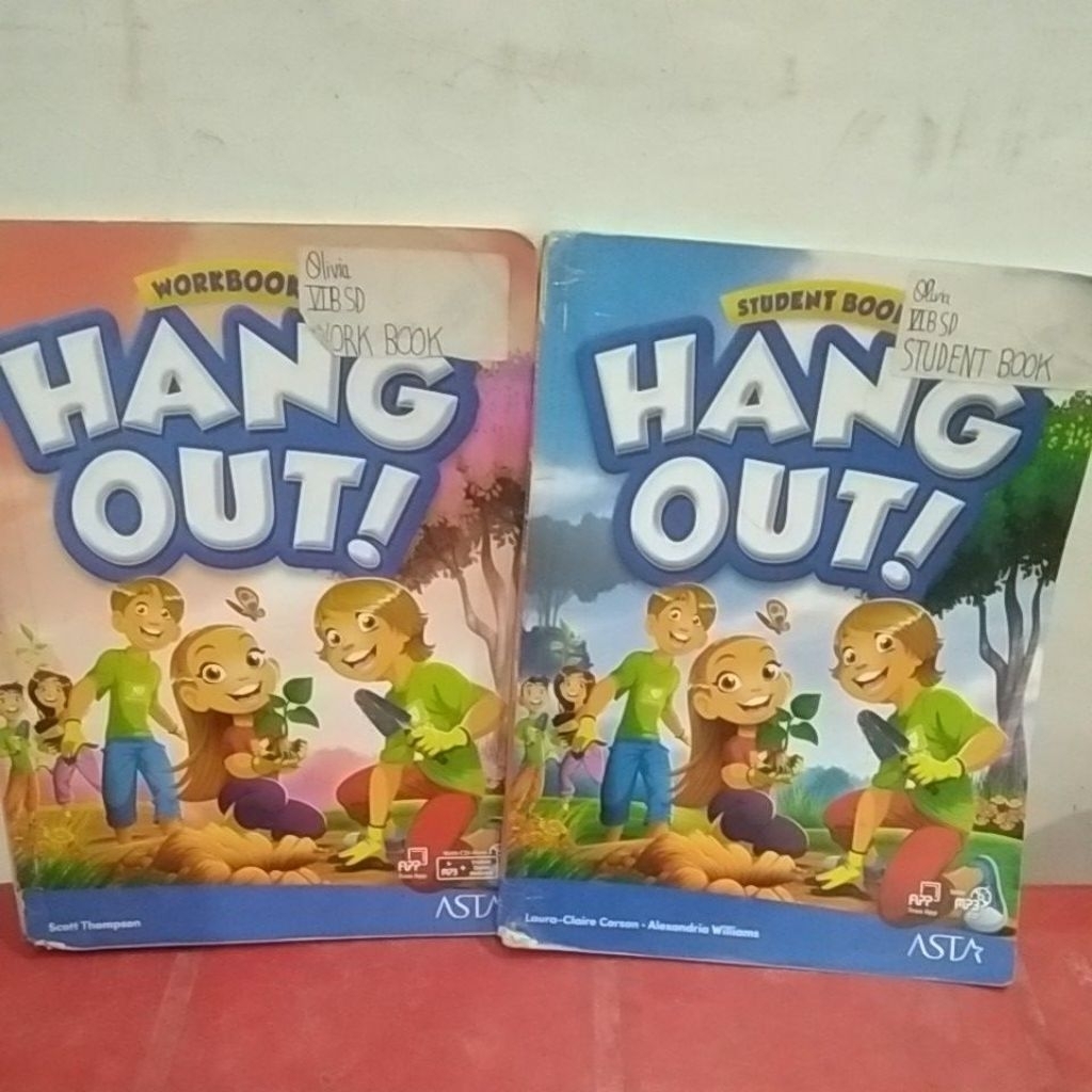 Buku hang out 6 + CD studet book+work book