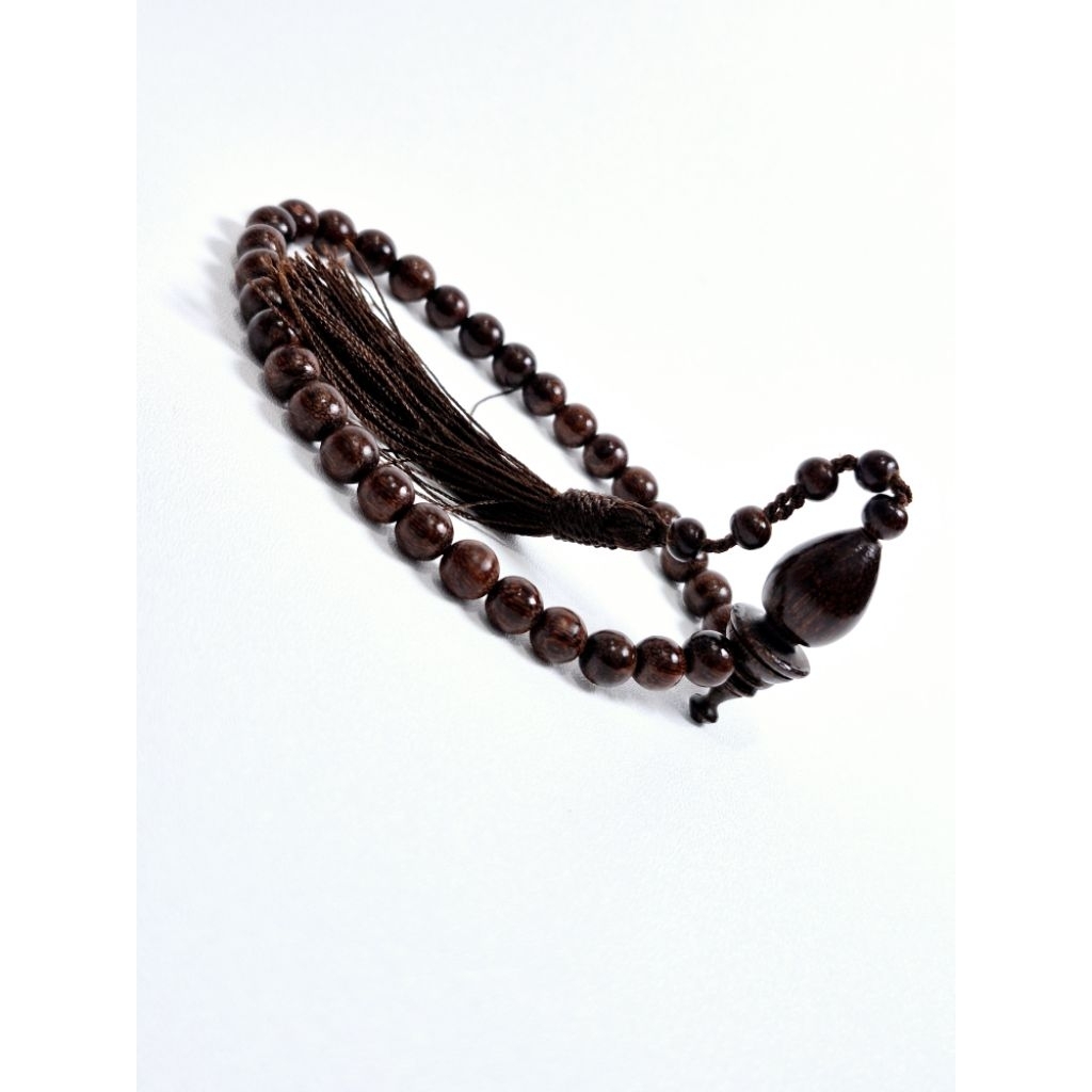 TASBIH KAYU GALIH ASEM/ TASBEH KAYU GALIH ASEM MATI NGURAK ASLI 33BUTIR