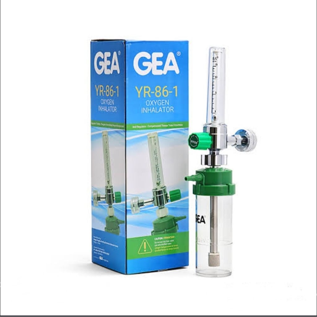 GEA Regulator Oksigen Dinding YR 86 1 / Regulator Oksigen Sentral Gea YR 86 1 / Inhalator Wall YR 86