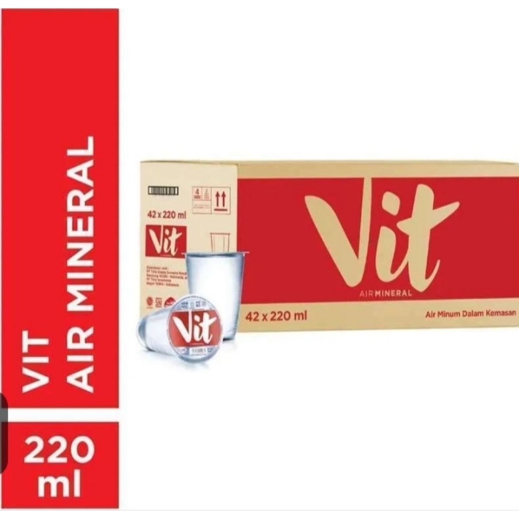 

Vit Gelas 220ml Air Mineral Cup 1Dus isi 48