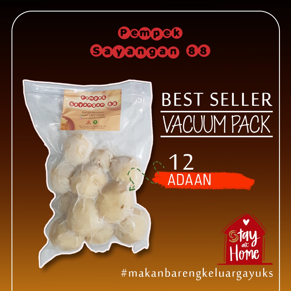 

Pempek Sayangan 88 - Vacuum Pack Adaan