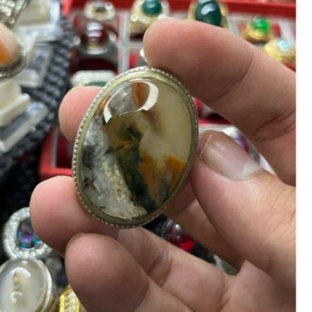 CINCIN BATU PANCAWARNA GARUS ASLI