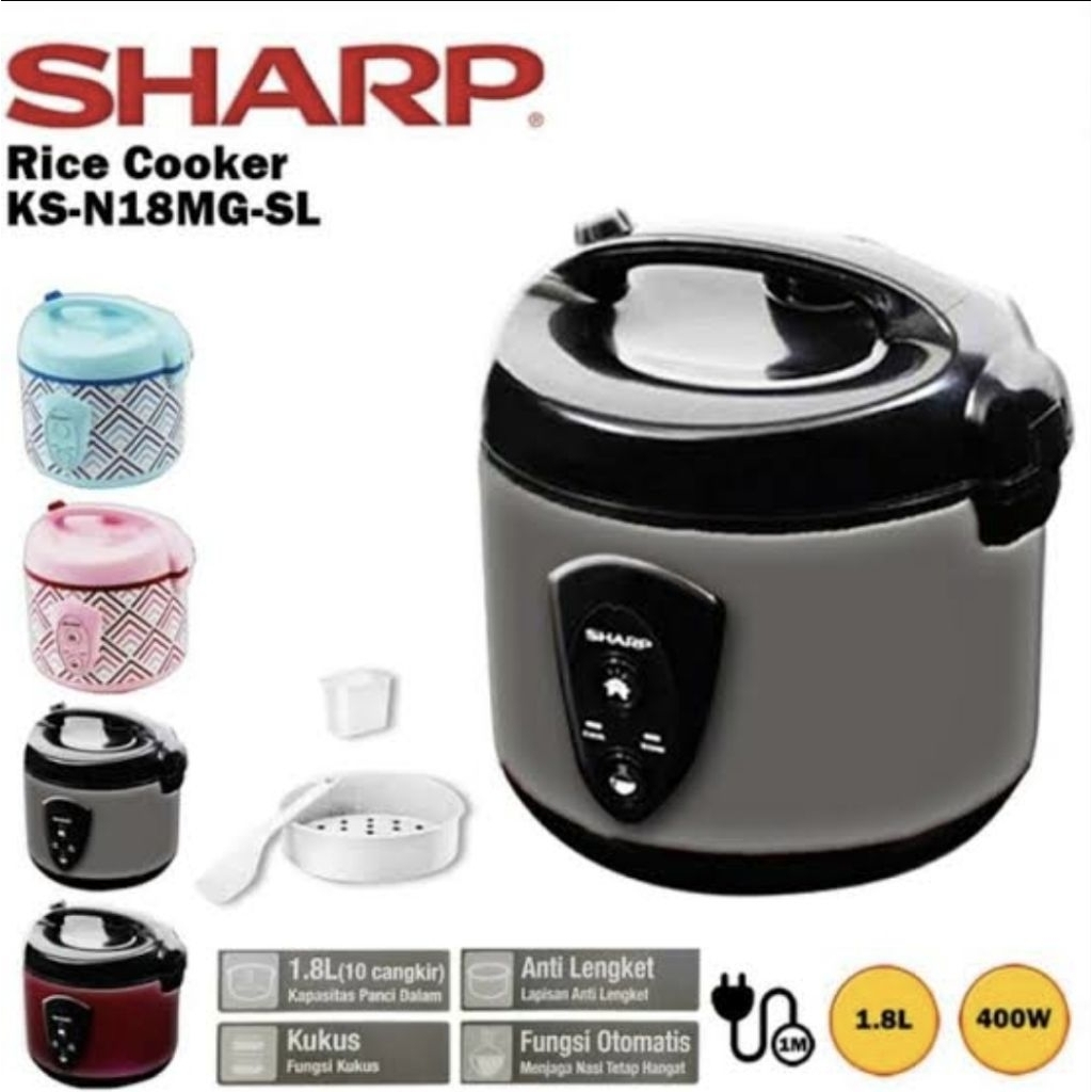 Magic com Sharp 1,8 Liter KSN 18