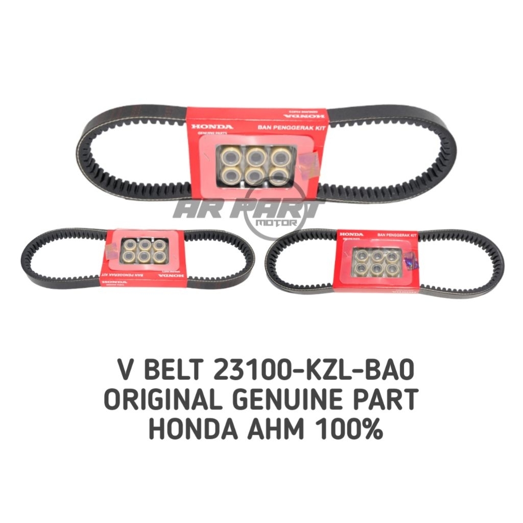 23100KZLBA0 - V BELT / BAN PENGGERAK SET v belt beat stater kasar v belt KZL belt drive original AHM