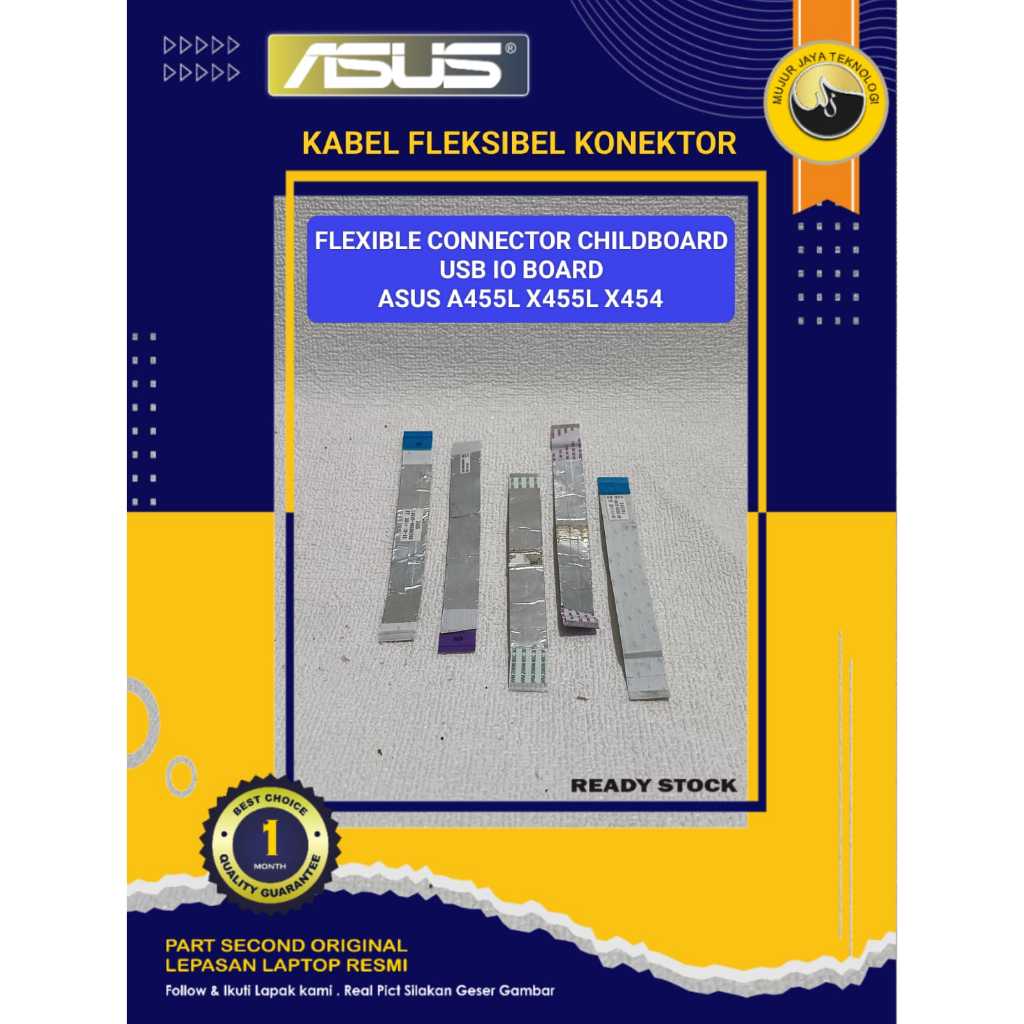 Kabel Fleksibel Flexible MB Childboard IO USB Board ASUS A455L LD/LJ/LF/LA X455L X454Y X454W 30 PIN