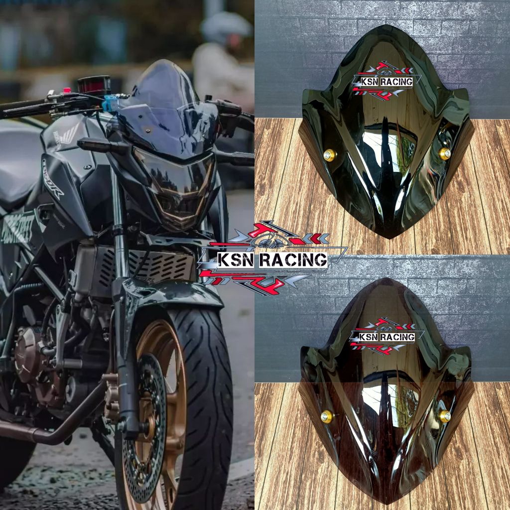 Visor cb 150 r new model jenong visor variasi honda cb 150r new 2 lubang