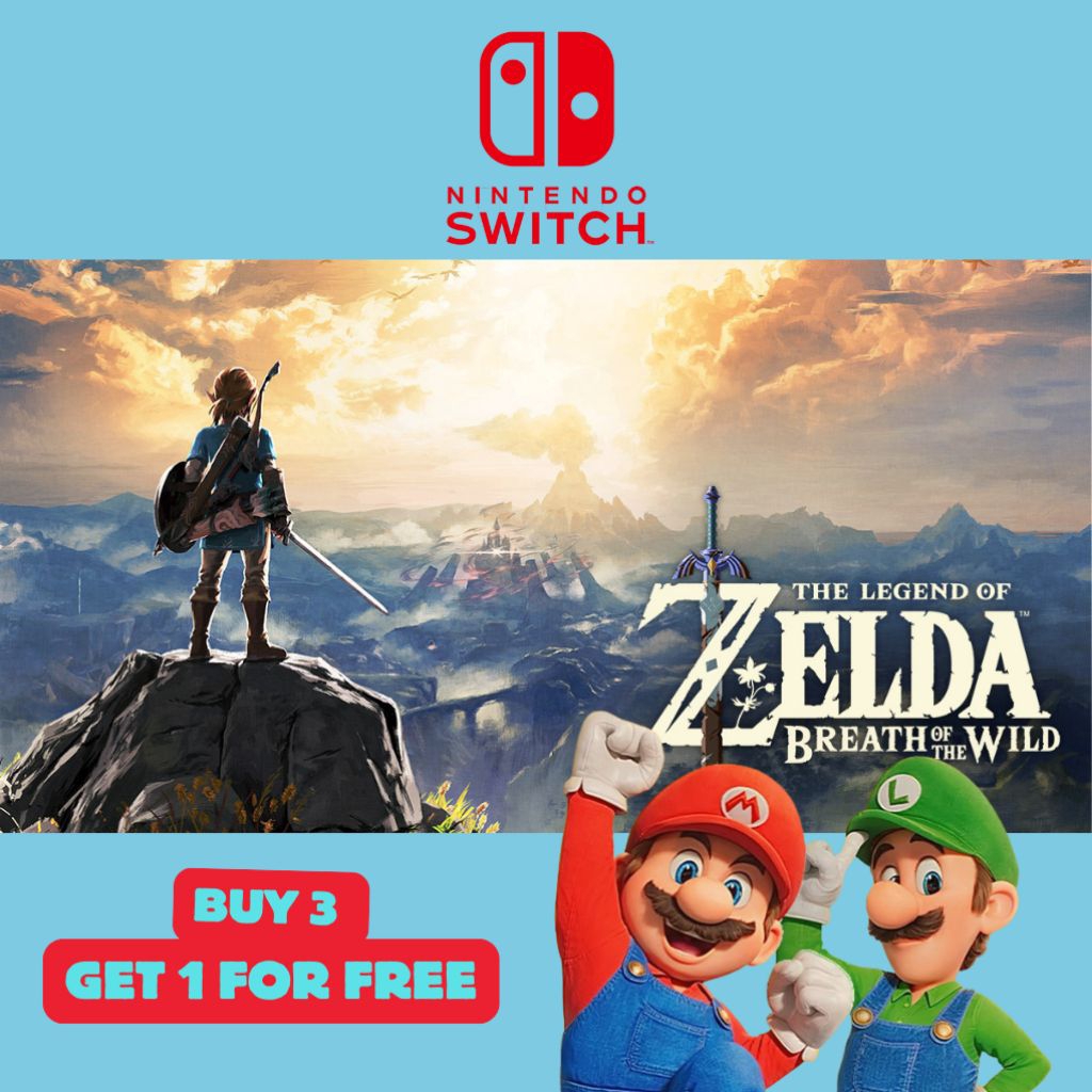 The Legend Of Zelda: Breath Of The Wild - Nintendo Switch Digital Game