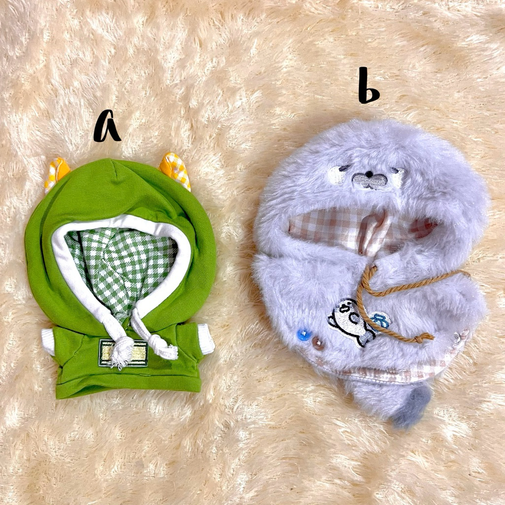 Baju doll plushie 15cm kpop clothes