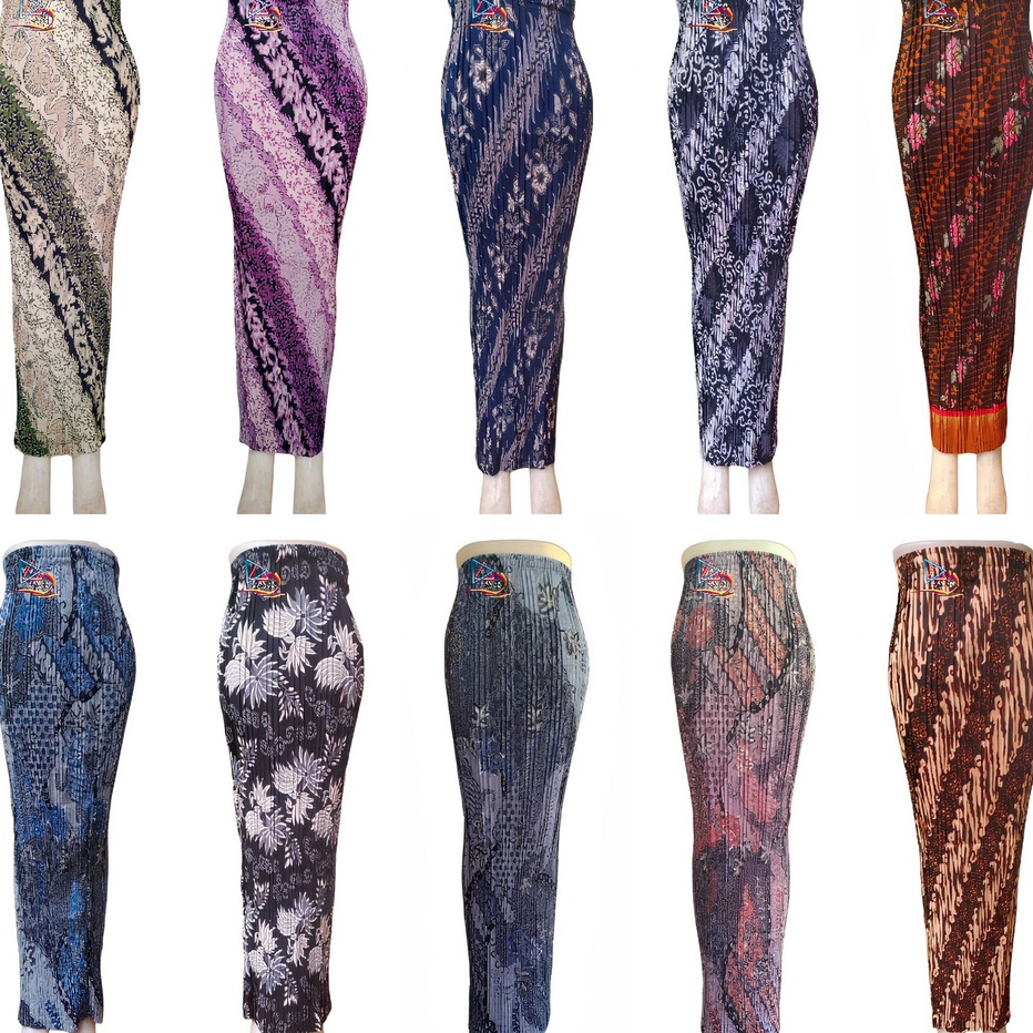 Terbaik Balila Rok  Rok Plisket  Rok Plisket Batik Kain Rok plisket batik bawahan kebaya  Skirt