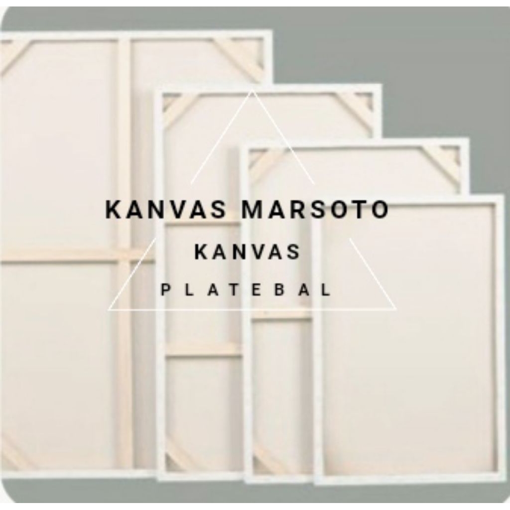 

Kanvas Lukis Marsoto custame.tebal kayu 4 cm kanvas lukis premium