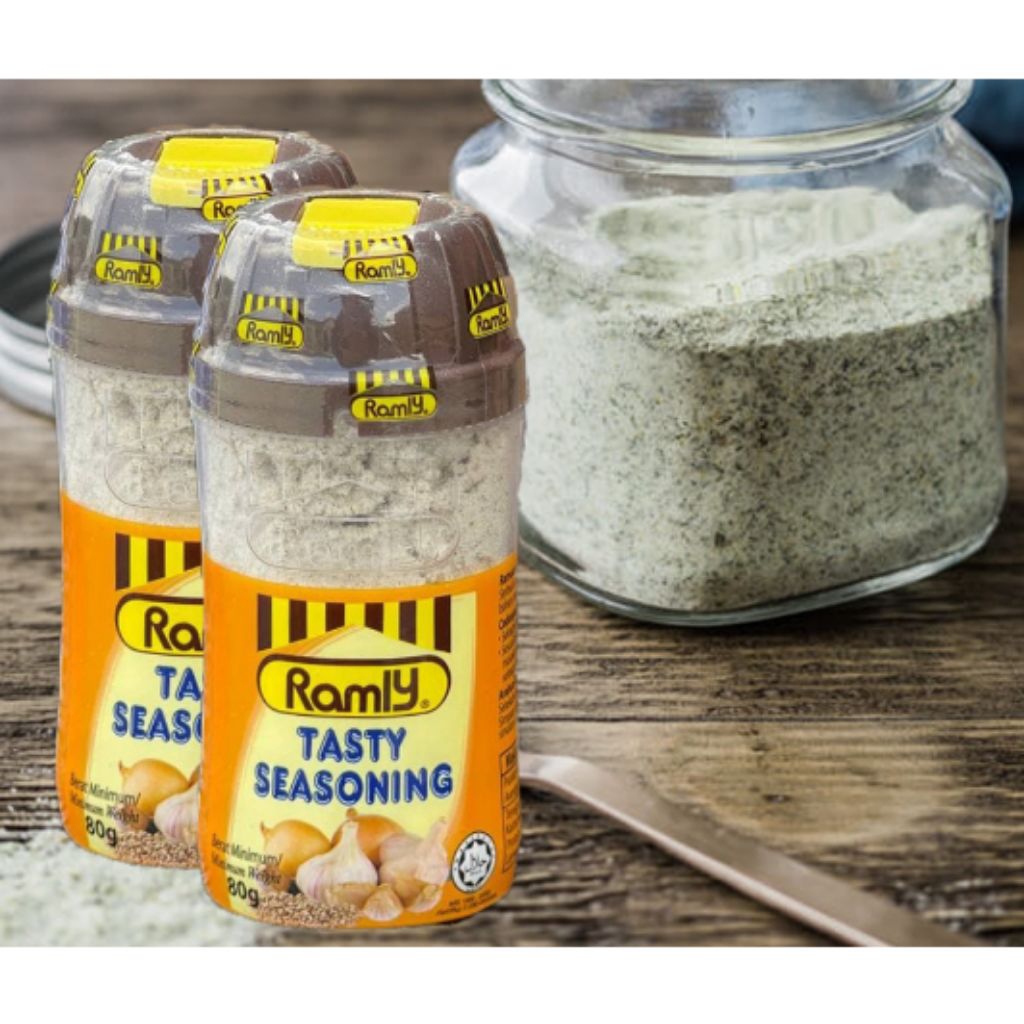 

Ramly Tasty Seasoning 80g Bumbu Malaysia / Bumbu Burger / Penyedap Rasa Malaysia