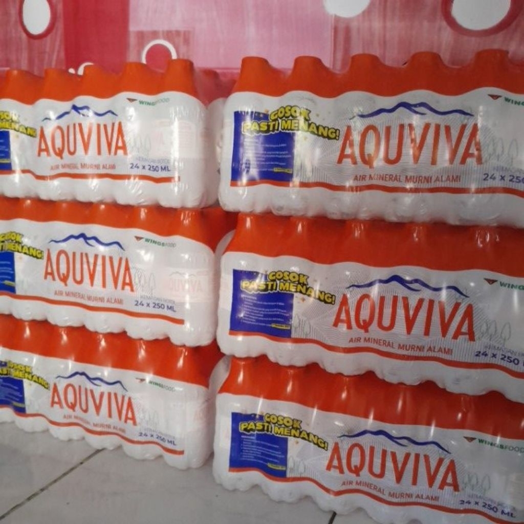 

Aquviva Air Mineral Murni Alami 250mL 2krat