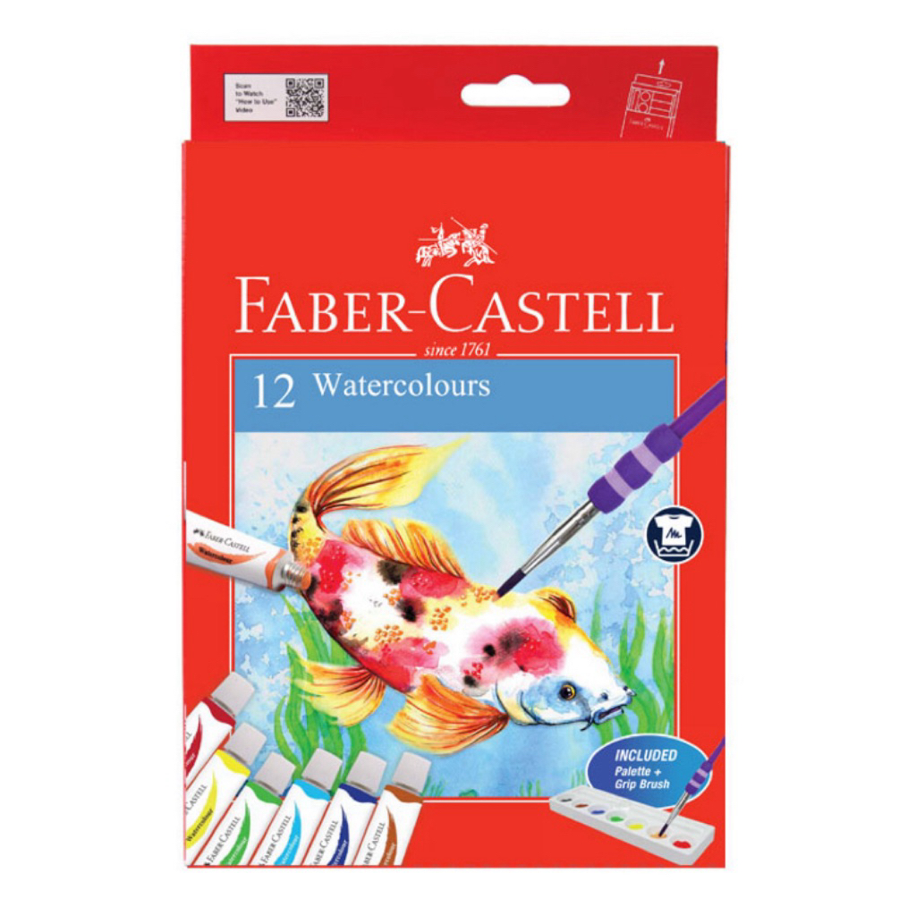 

Faber Castell Watercolours set-12