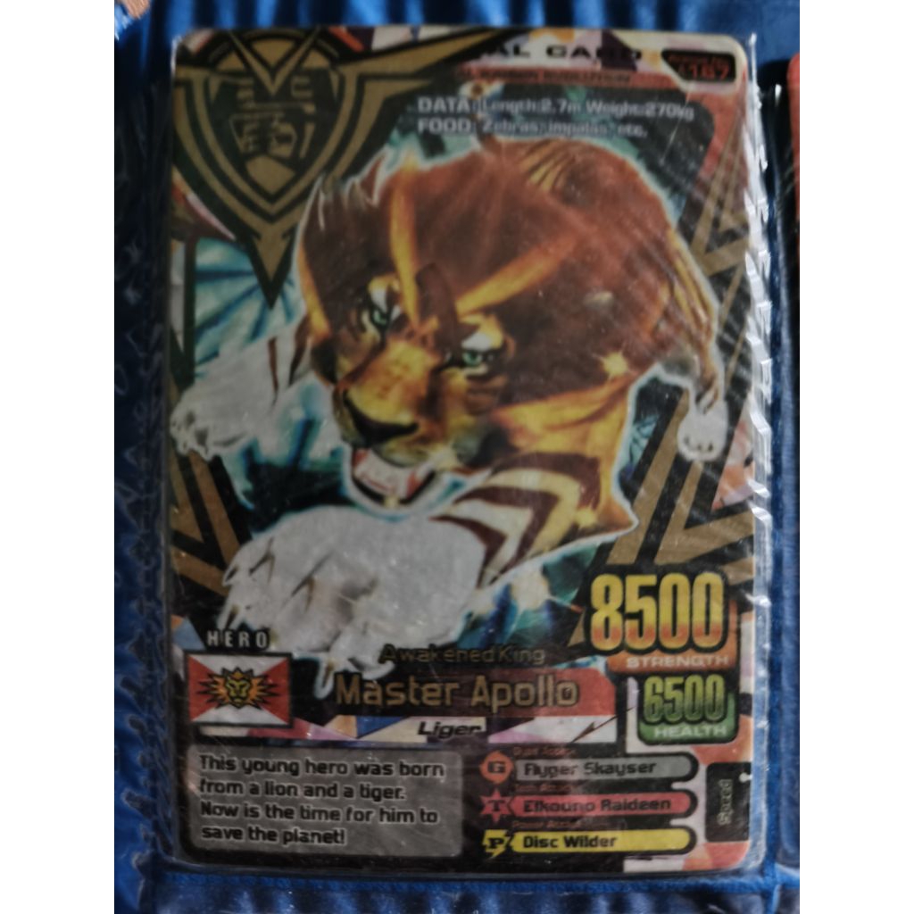 kartu animal kaiser master apollo