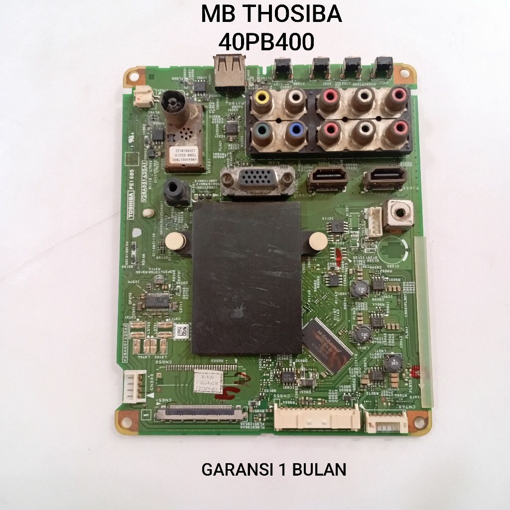 MAINBOARD THOSIBA 40PB400 MB - MOTHERBOARD - MOBO - MODUL - MESIN TV THOSIBA 40PB400