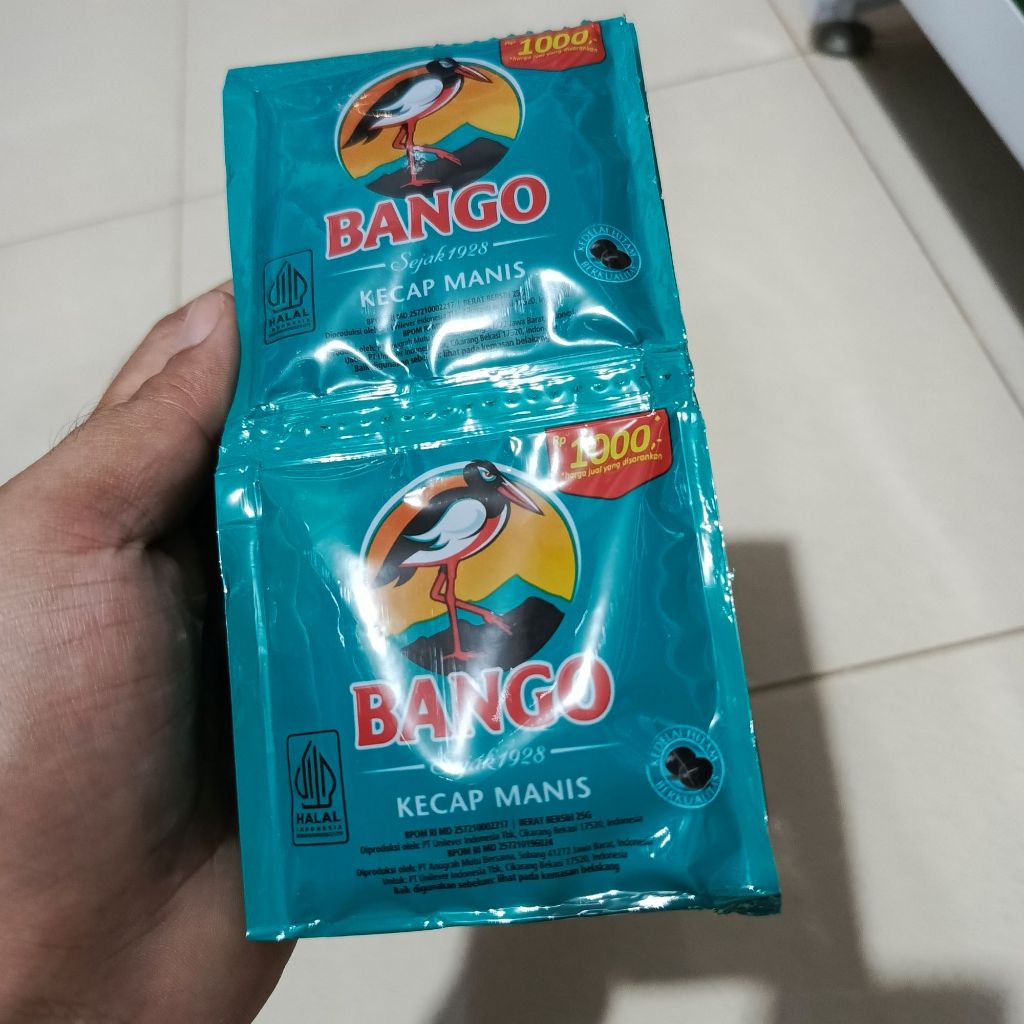 

kecap bango 1 rencheng 12 sachet 19ml