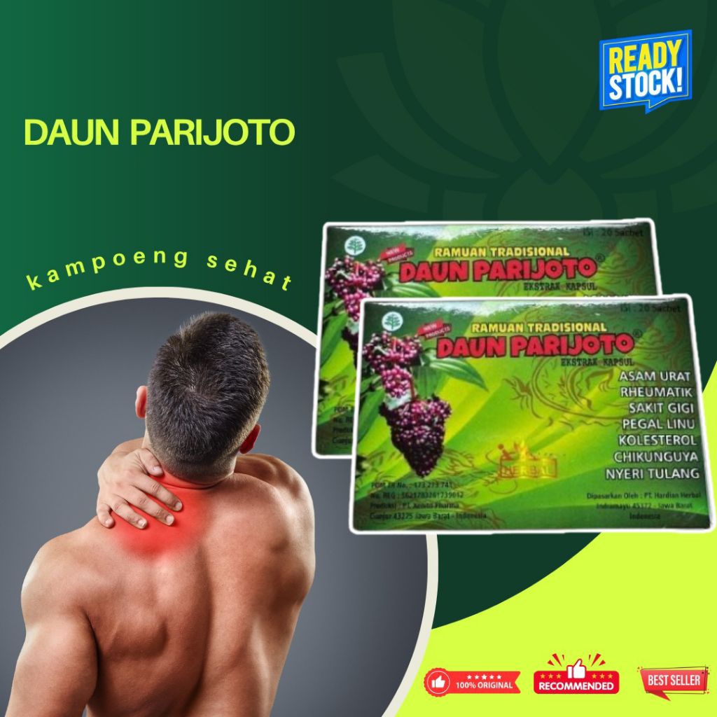 

Daun Parijoto Kapsul Original 1 Box