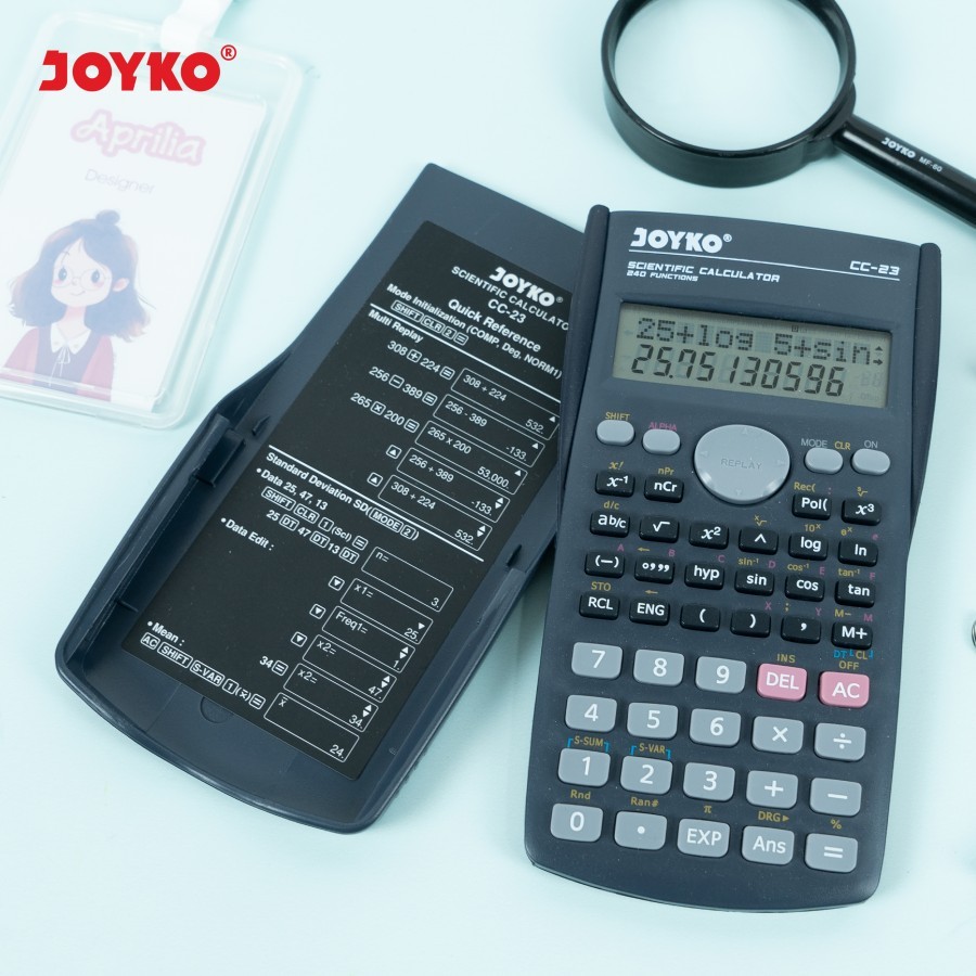 

KALKULATOR MATEMATIKA KALKULATOR ILMIAH SCIENTIFIC CC23 TERMURAH ECER 1PCS