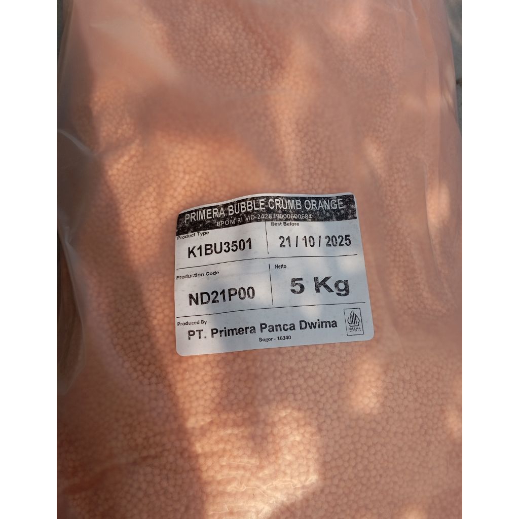 

PRIMERA BUBBLE CRUMB LOSS 1 KG