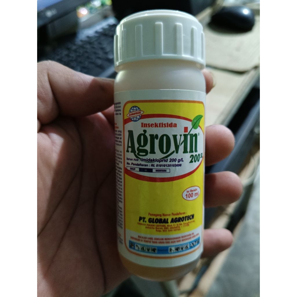 Insektisida AGROVIN 200 SL Imidakloprid 200 g/l 100 Ml