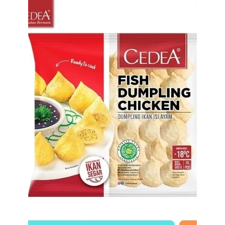 

CEDEA FISH DUMPLING CHICKEN, DUMPLING IKAN ISI AYAM 500 GRAM