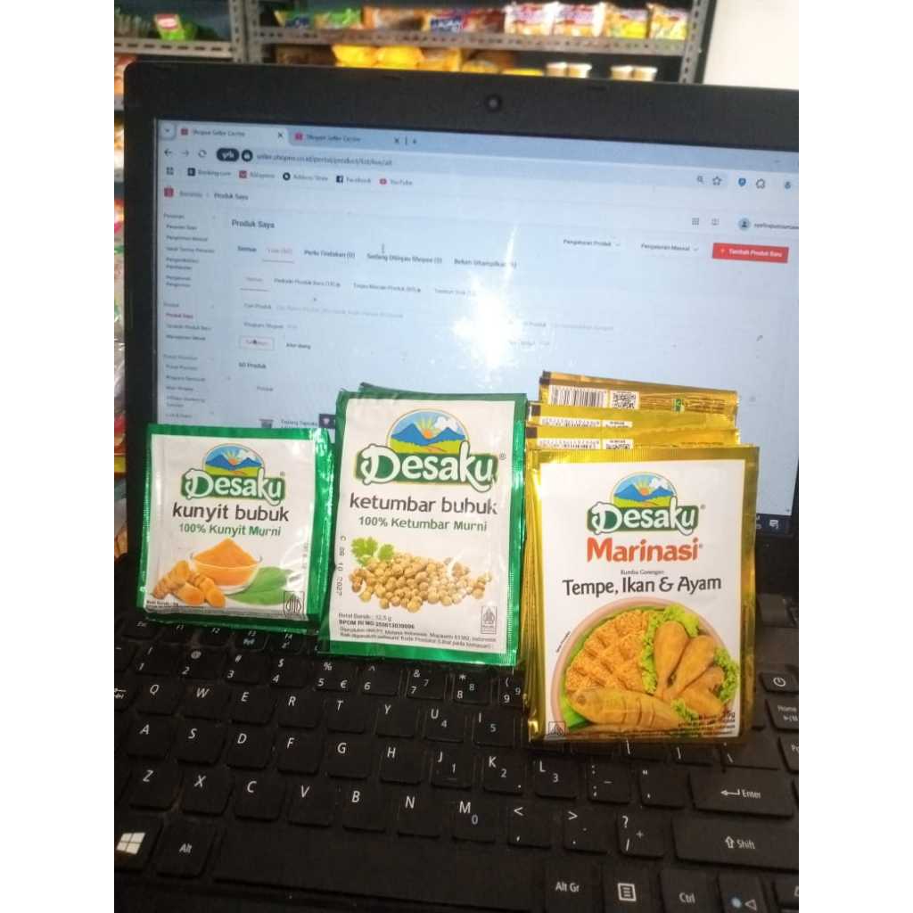 

Desaku Bumbu Marinasi Sachet 1 Renceng ( 12 Sachet)