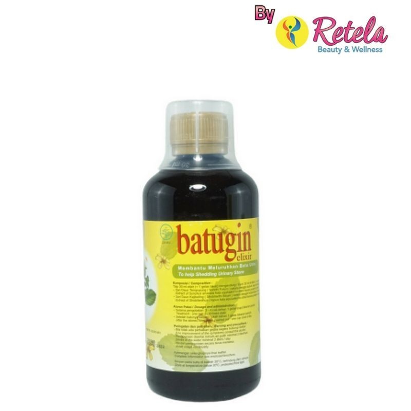 BATUGIN ELIXIR 300ML/ Batugin Elixir untuk Meluruhkan Batu Urin - 300 ml