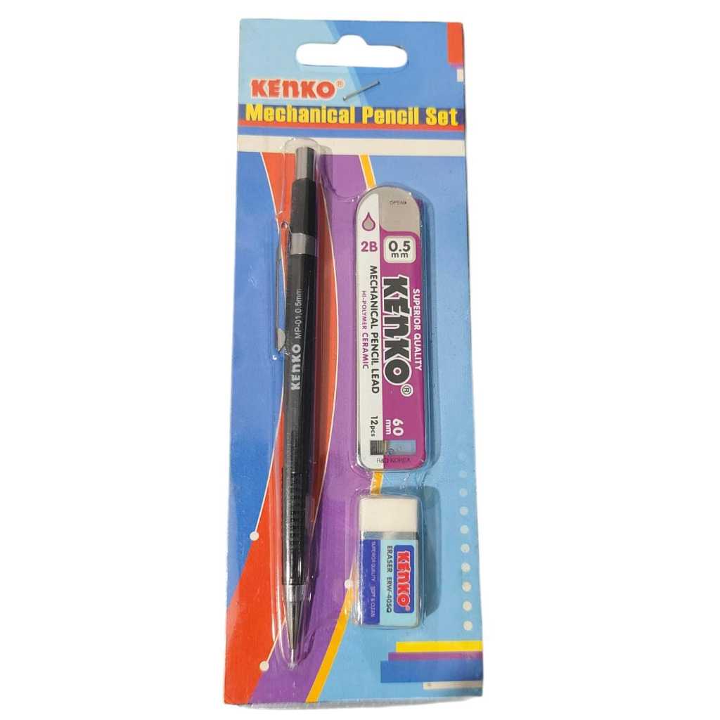 

KENKO BLISTER CARD MECHANICAL PENSIL SET MP-01 SET (MPS-01)
