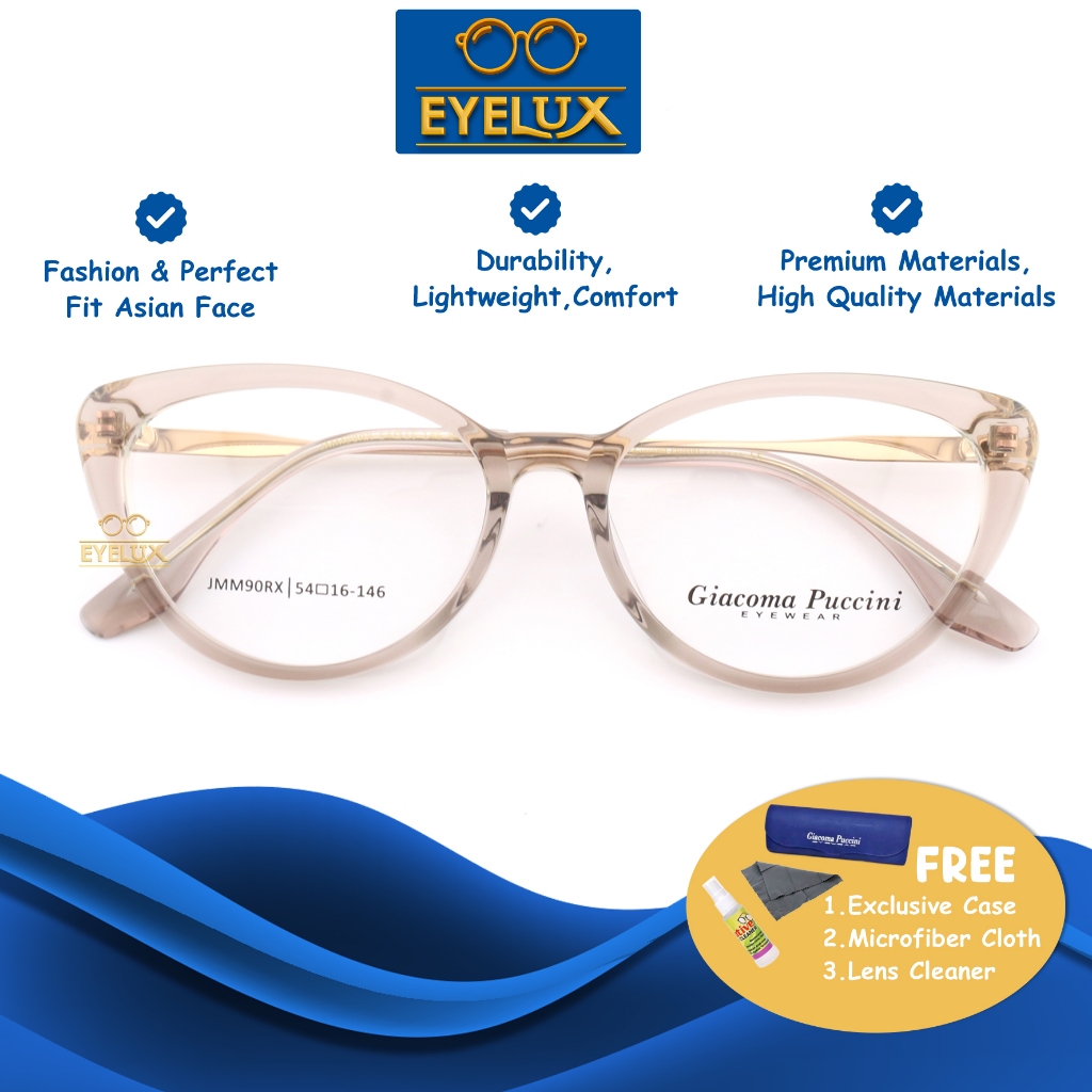 Giacoma Puccini Eyewear / GP JMM-90RX / 54-16-146 / Frame Kacamata Giacoma Puccini ORIGINAL