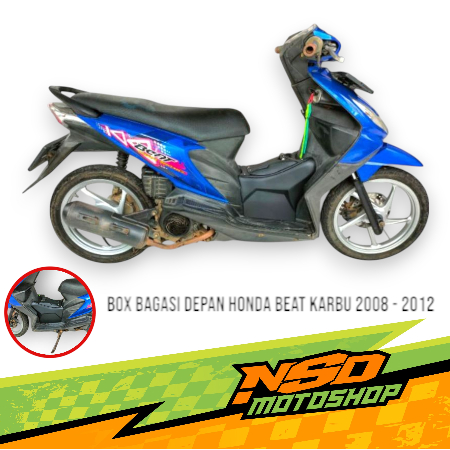 Box Depan Beat Karbu Untuk Berbagai Penyimpanan Barang Jas Hujan DLL