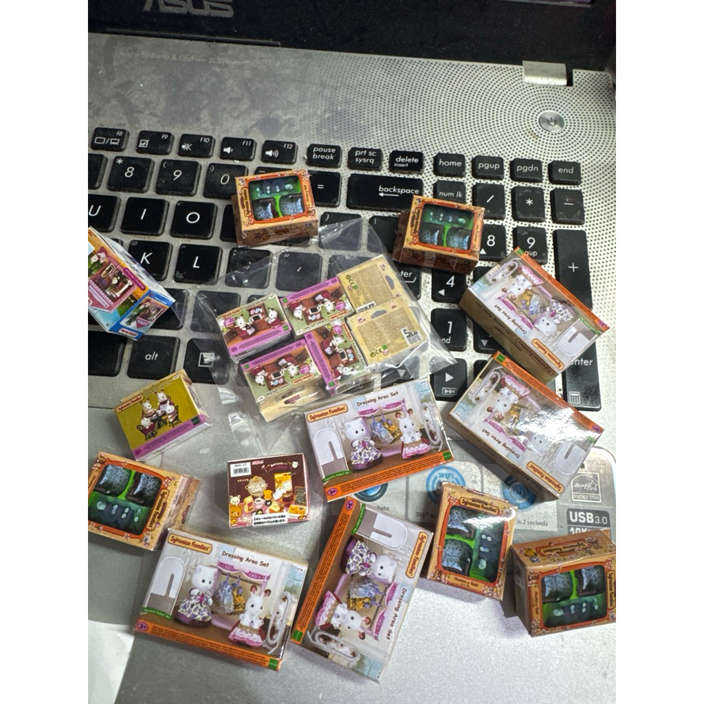 miniatur box silvanian