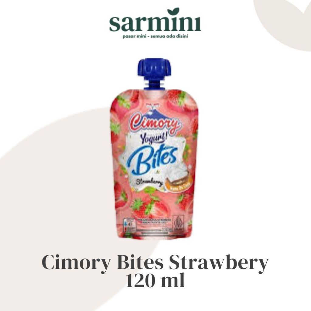 

Cimory Yoghurt Bites Strawberry 120ml
