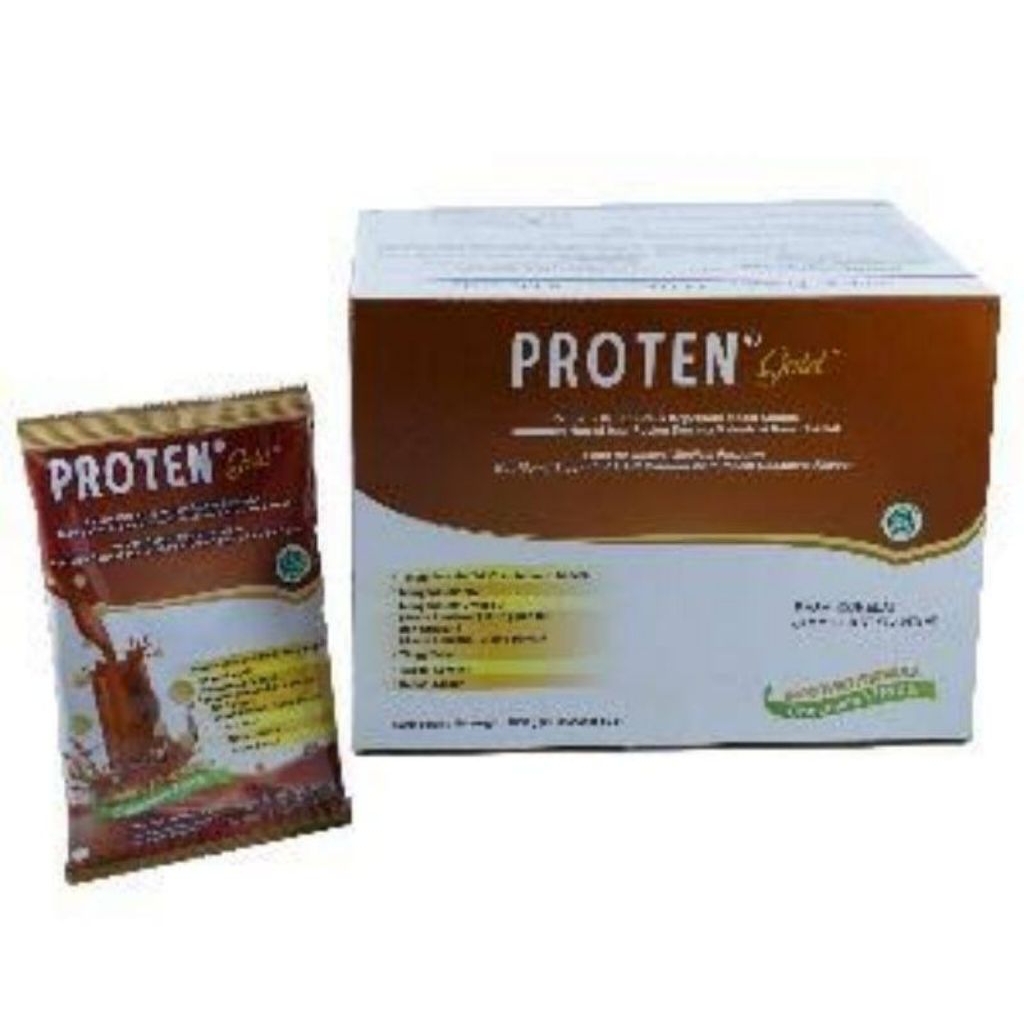 

Proten Gold Rasa Coklat Granul
