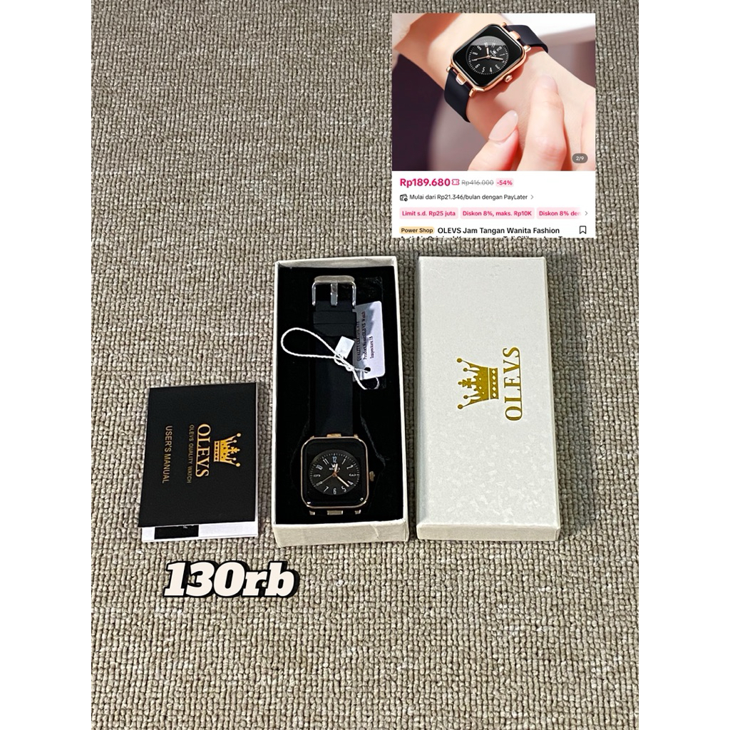 OLEVS Jam tangan wanita anti air