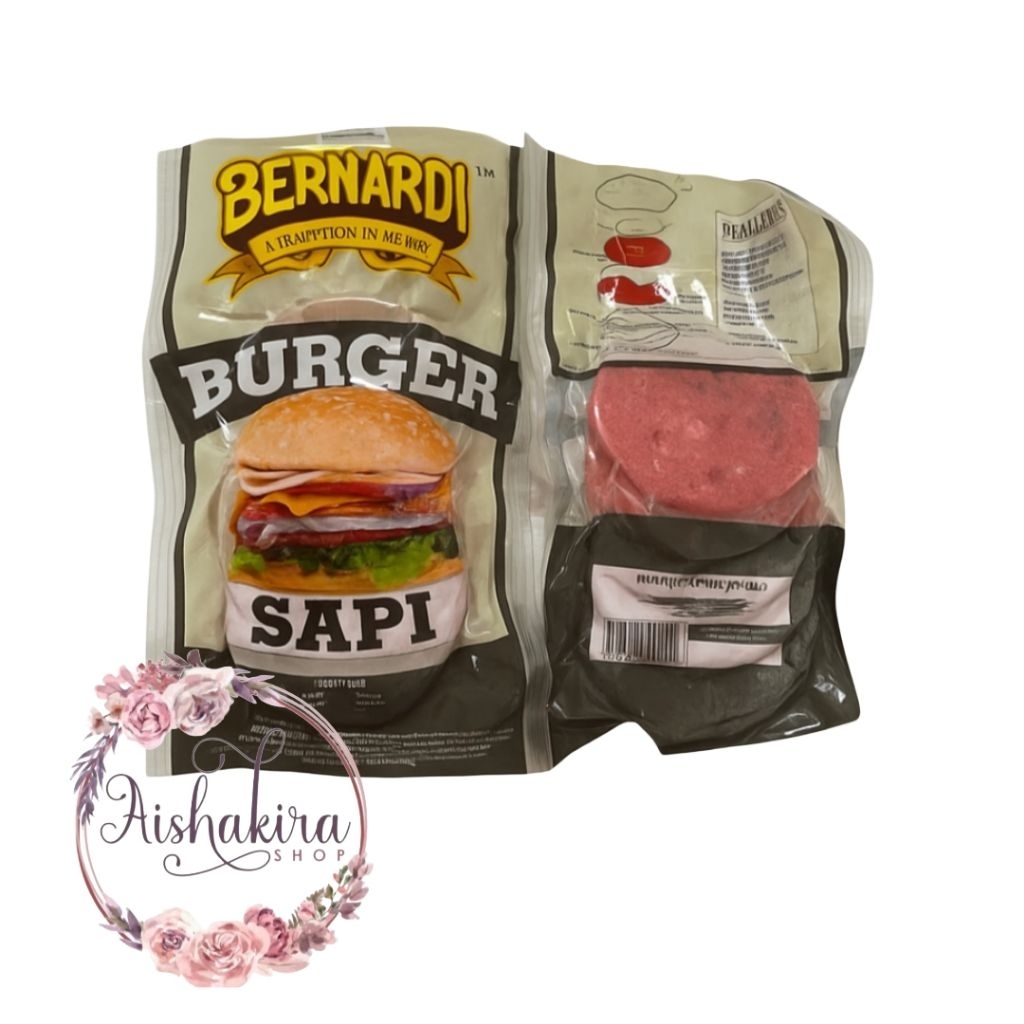 

bernardi burger sapi 6s 250gr