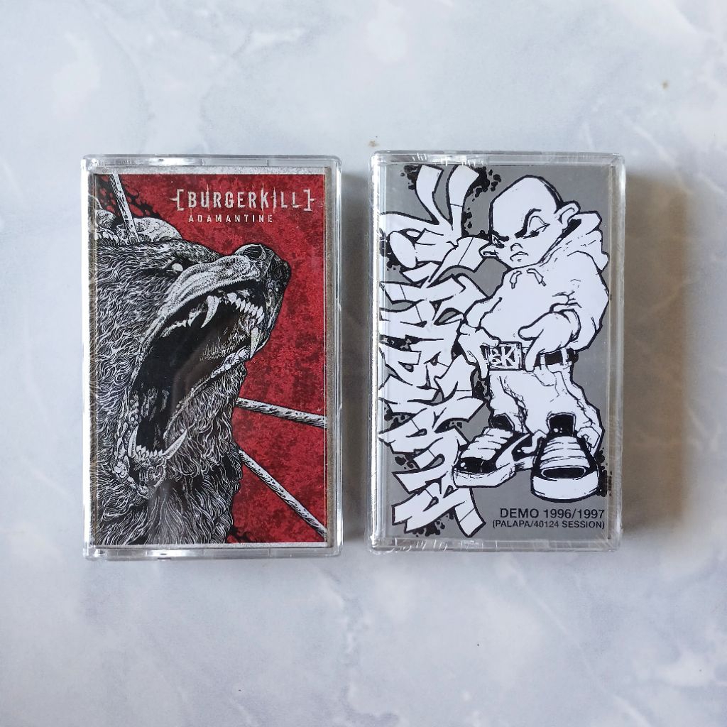 Kaset Pita Burgerkill - Adamantine & Demo 1996/1997