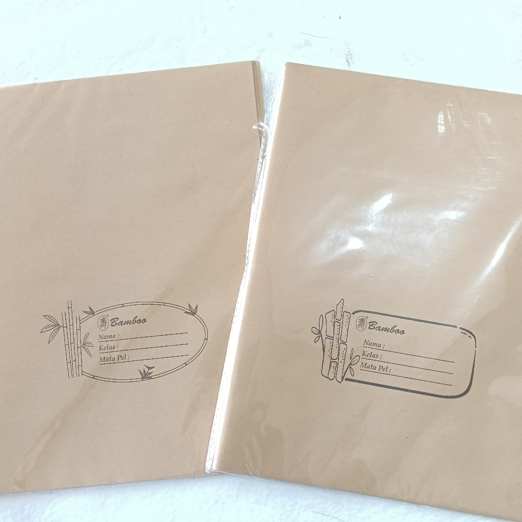 

SAMPUL COKLAT BAMBO KWARTO - SAMPUL COKLAT NAMA KECIL 1 PAK 20 SMPUL