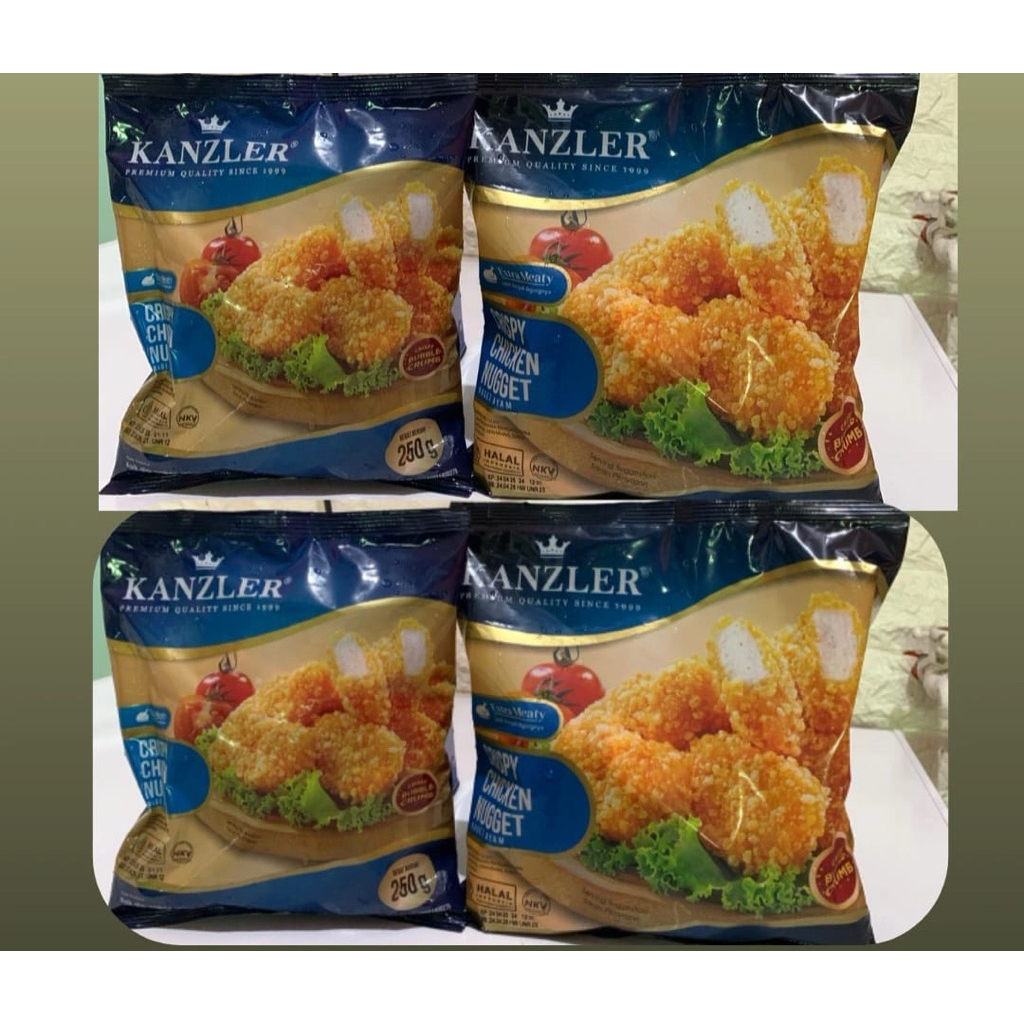 

4 Kanzler crispy Chckien 250 Gram