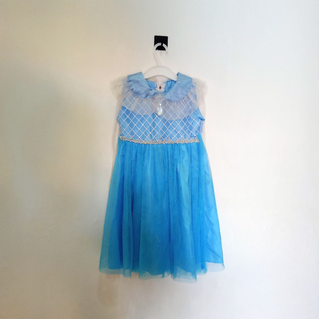 BAJU DRESS PESTA ANAK SECOND 6-7 TAHUN IMPORT