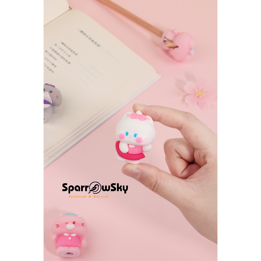 

SPARROW KUKI Rautan Pensil / Pencil Sharpener / Alat Tulis Karakter Lucu Cantik CUTE MEOWTH PATROL (8054)