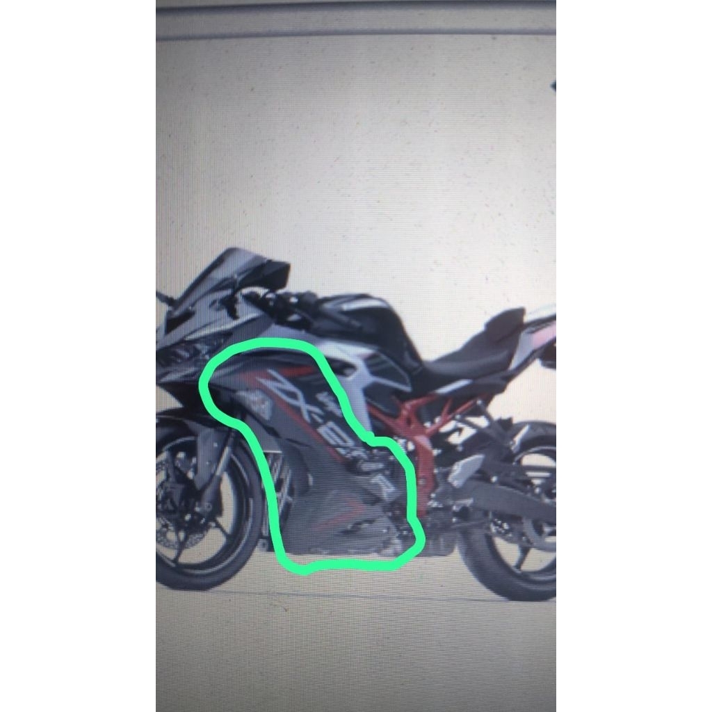 FAIRING ATAS DAN FAIRING BAWAH ZX25R 2021 ORIGINAL