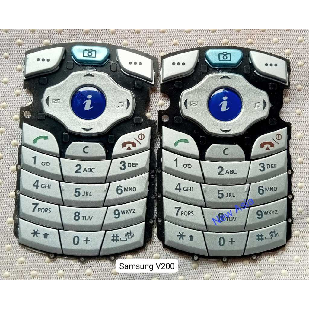 KEYPAD SAMSUNG V200 TOMBOL LUAR SAMSUNG JADUL KEYPAD BAWAH