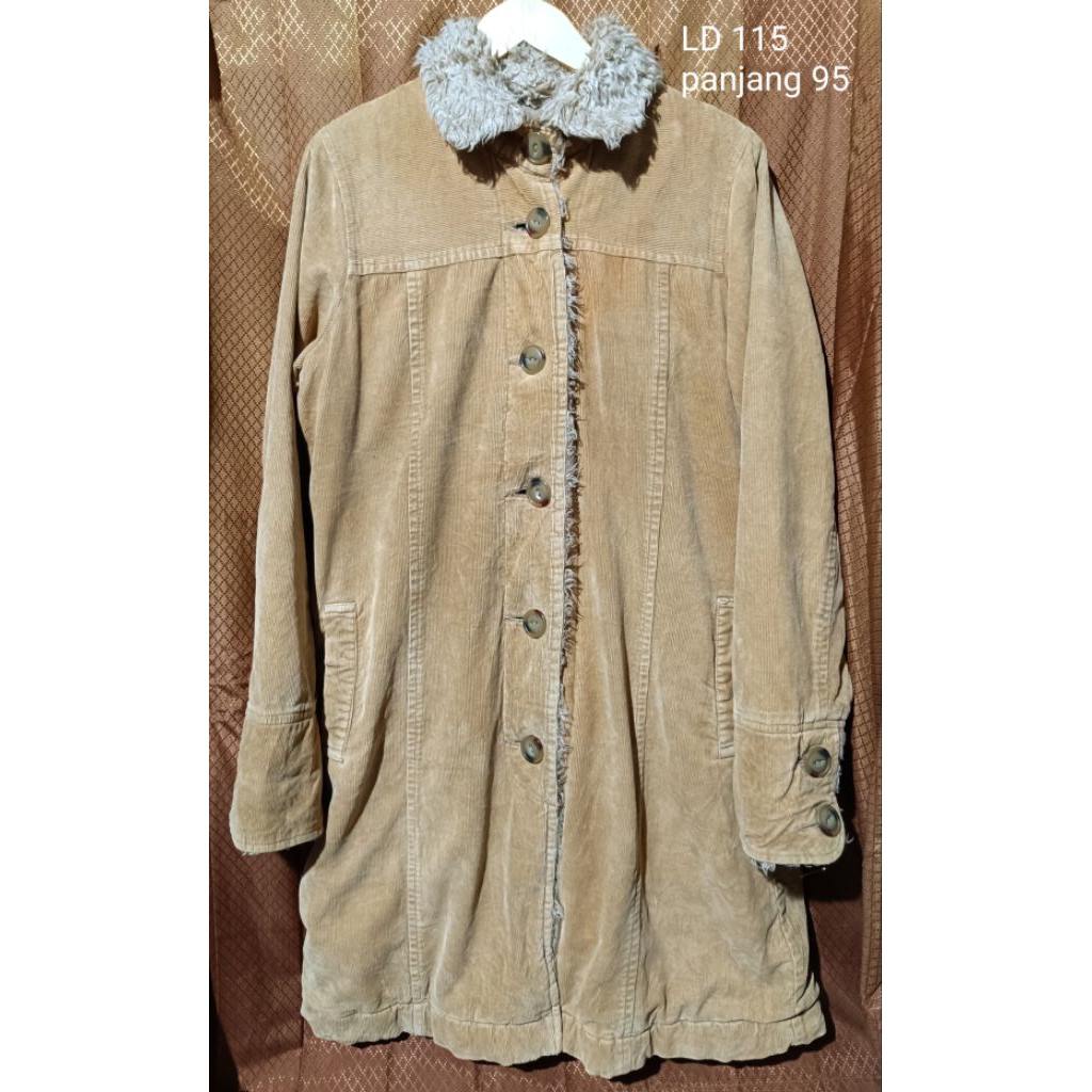 jaket corduroy vintage jaket vtg jaket vintage corduroy jaket corduroy coklat jaket corduroy panjang