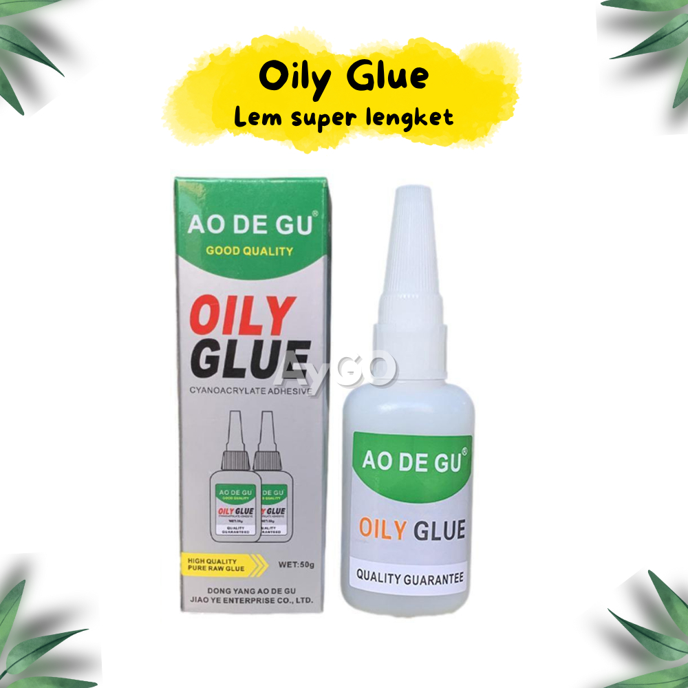 

Oily Glue / Super Glue / Lem Super Serbaguna