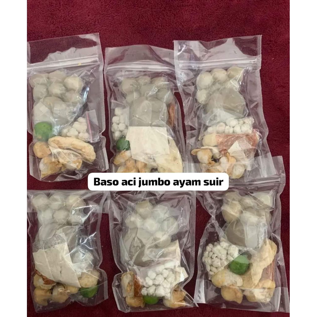 

baso aci isian ayam suwir