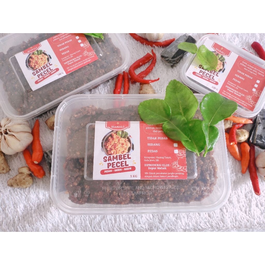 

Sambel Pecel Mahali | Bumbu Pecel 1000 Gram / 1 Kg