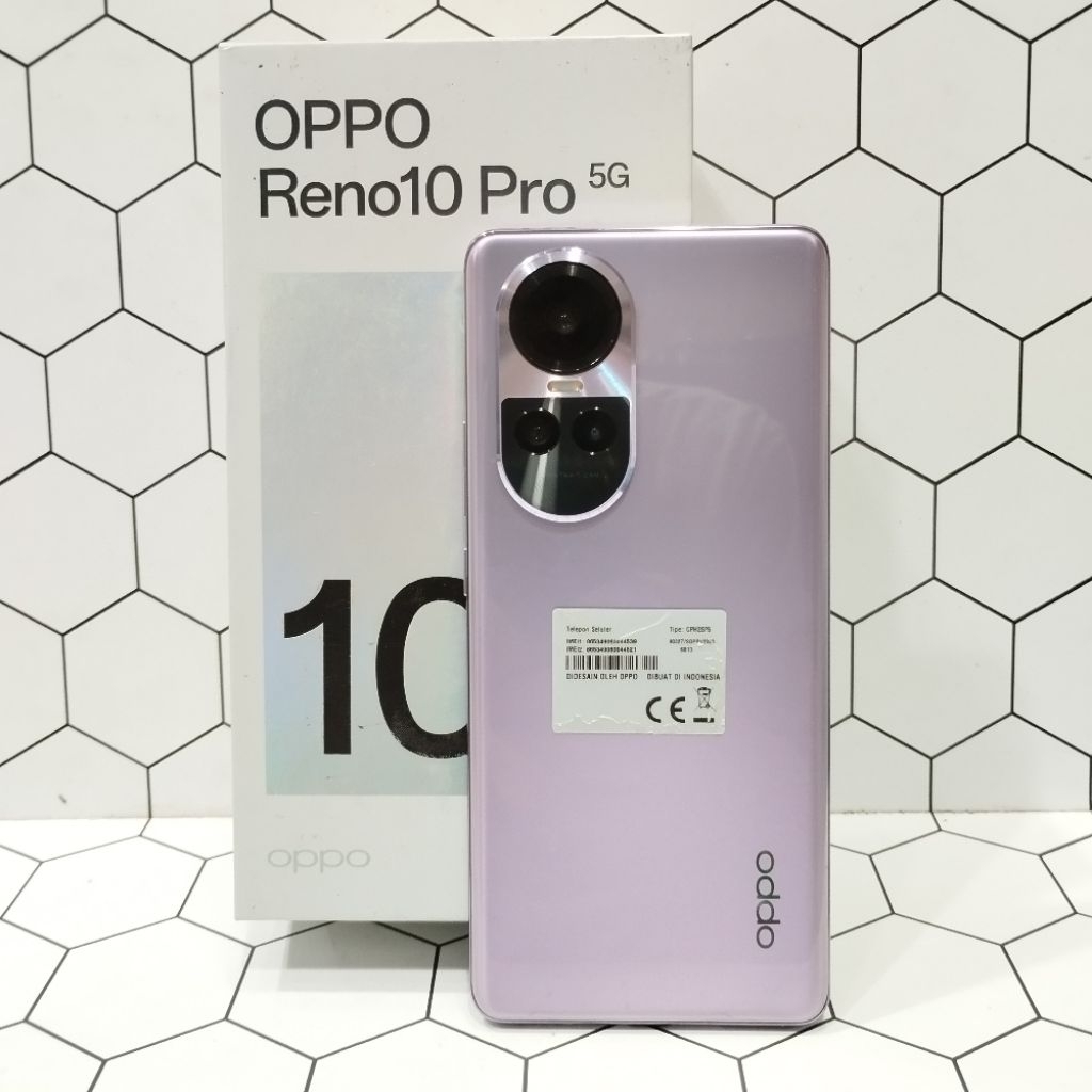 OPPO RENO 10 PRO 5G Ram 12/256GB 8/256GB HP SECOND BEKAS FULLSET