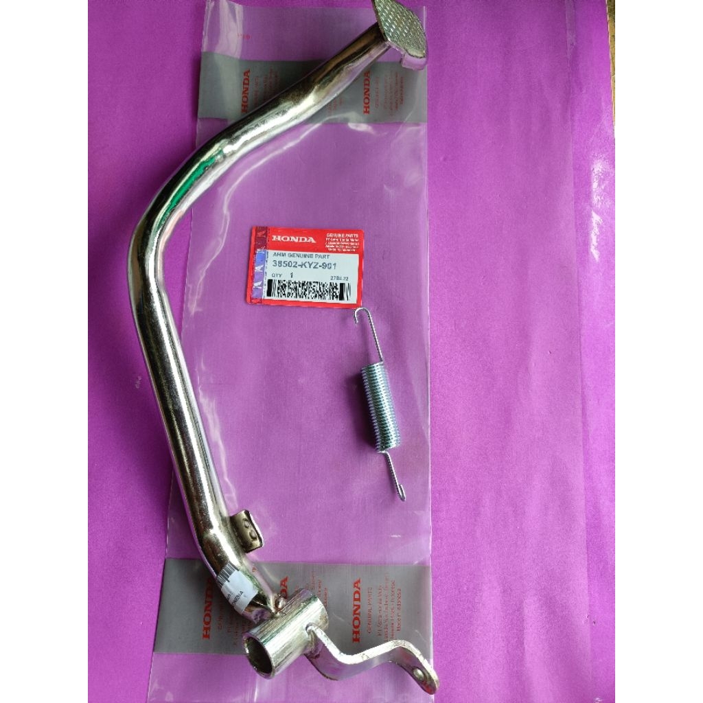 PEDAL REM BELAKANG+ PER REM BELAKANG HONDA SUPRA X 125 DOBEL DISC
