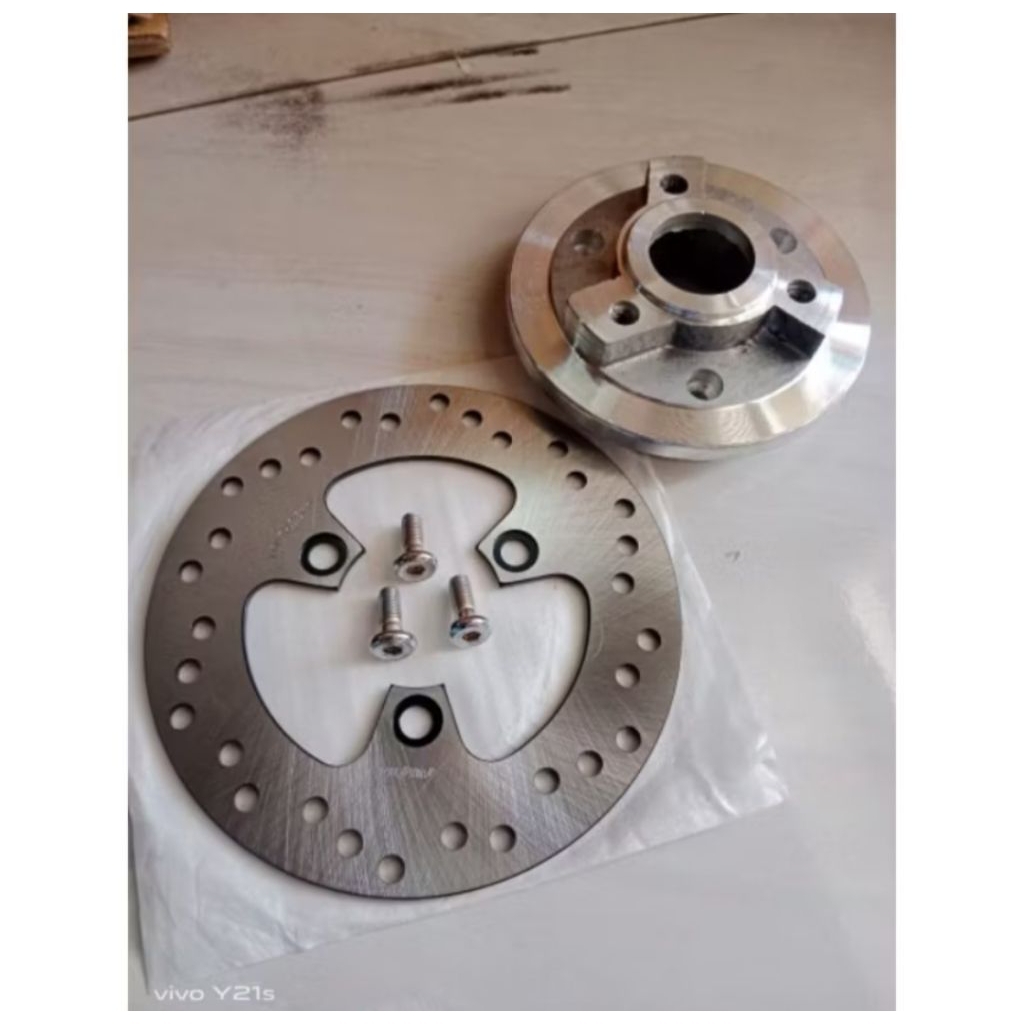 Plendes Adaptor Cakram Belakang Satria Fu Tromol Kecil Universal PNP Fiz Supra Grand