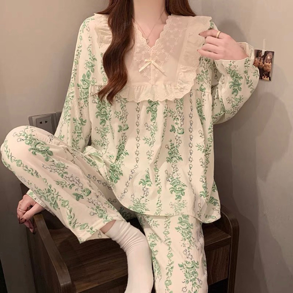 Limited Jc- Stelan Oversize Jogger Babydoll Pp / Piyama Muslimah Terbaru / Piyama Wanita Import